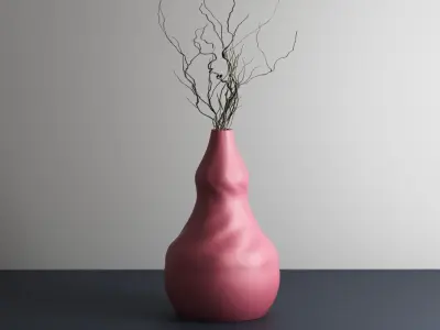 vase pot planter 848  3D print model