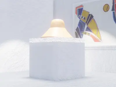 Hat Art 3D Architectural House Model Free 3D model