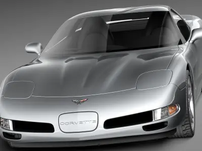 Chevrolet Corvette C5 targa 3D model