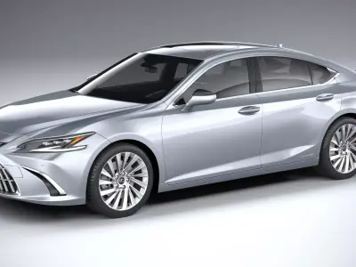 Lexus ES 2022 3D model