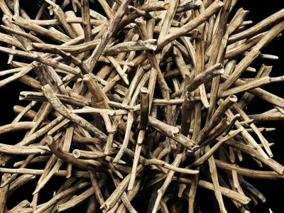 Panel Big Rock block stone n1 3D model