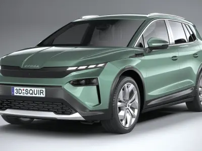 Skoda Elroq 2025 3D model