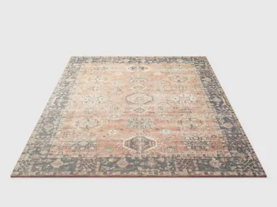 Arlo Home Woven Area Rug 3D model