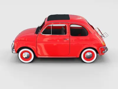 Fiat 500L Luxe 1968 rev 3D model