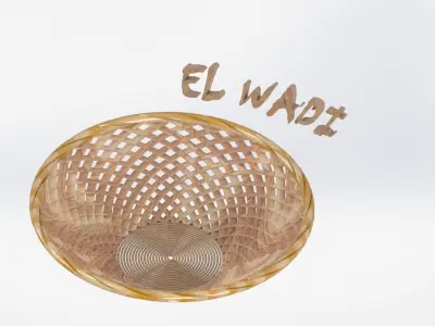 basket spiral Free 3D model