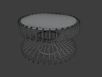 Coffee table 3D model Free 3D model