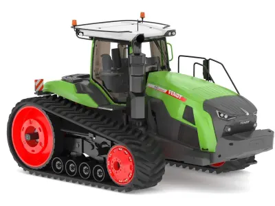 Fendt 1100 Vario MT Tracked Tractor 3D model