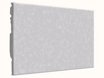 Uneven Fieldstone Wall Geometry 3D model