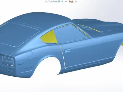 Datsun 240Z 3D Scan 3D print model