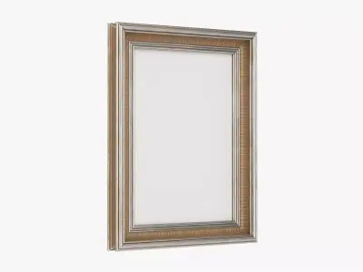 Frame portrait with picture 04 3D model