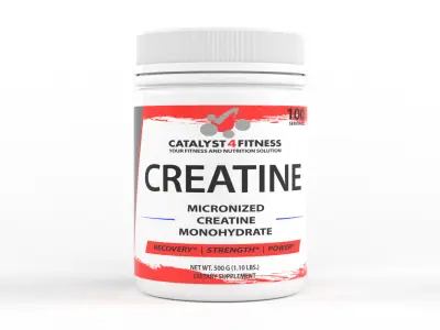 Protein Powder 3D model