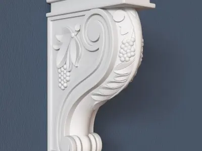 Decorative Corbel 3D model 24