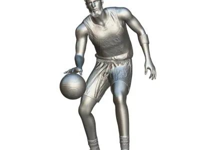 3D Klay Thompson Golden State Warriors NBA 3D model