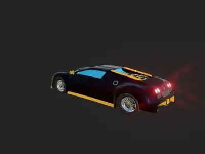 Bugatti veyron 3D model