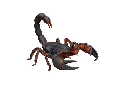 Scorpion Low-poly 3D model