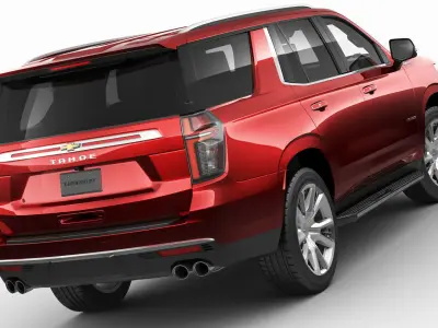 Tahoe SUV 2021 3D model