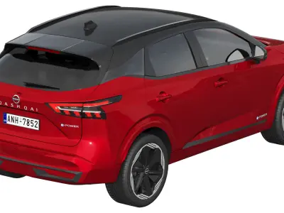 Nissan Qashqai 2025 3D model