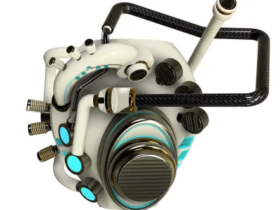 Sci-Fi Heart-Oily Feelings  3D print model