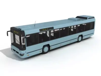 City Series Bus 3D model