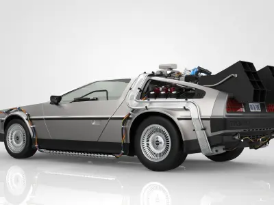 Delorean Time Machine Episode 1 3D model