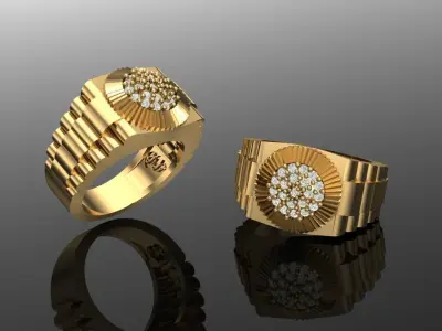 men ring  3D print model order