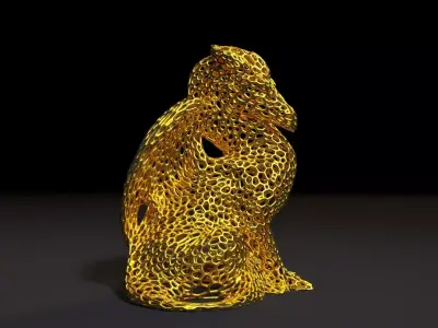 Dragon Statue  3D print model