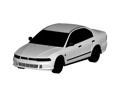 Mitsubishi Colt   3D model