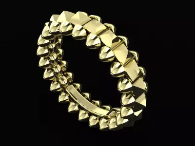 Clash  ring 3d print model 3D print model 3D print model