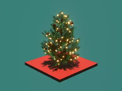 Christmas Tree 3D model get