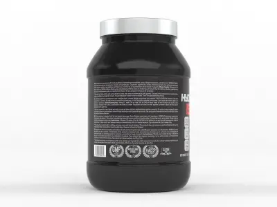 Protein Powder 3D model