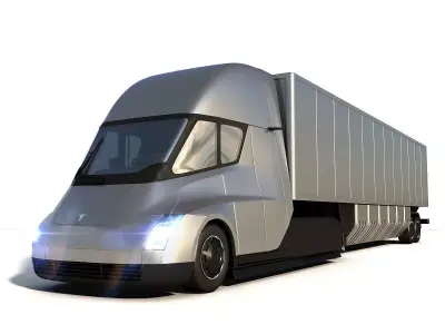 Tesla Semi Truck 3D model