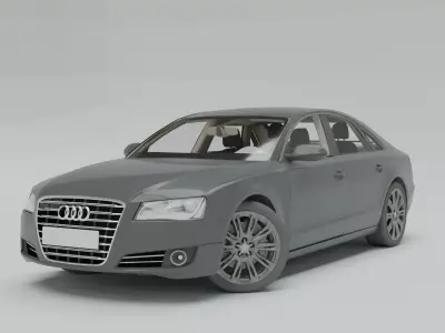 3D model Audi A8 3D model