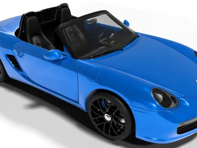 Porsche Boxter 3D model