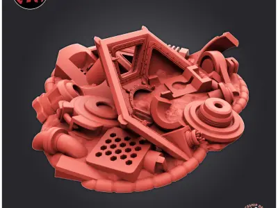 Spaceship Debris 3D print model