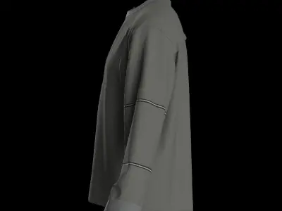 Male longsleeve 3D model
