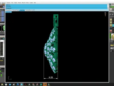 Luxury Round Pave Diamond Pendant 3D Model 3466 3D print model