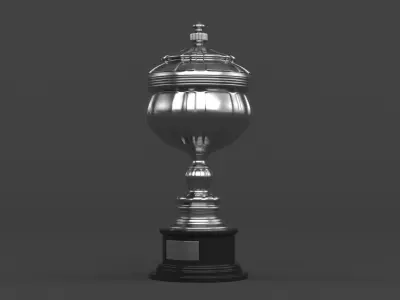 Cups Trophy 3D model 4