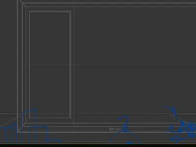 restaurant style New Chinese 3D model