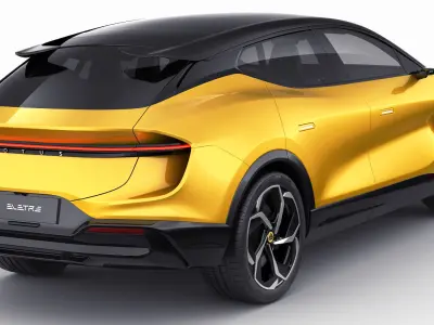 Lotus Eletre 2023 with interior 3D model