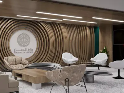 Space platform for the Ministry of Defense 3D model