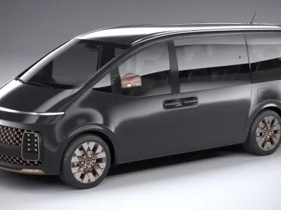 Hyundai Staria Premium 2022 3D model