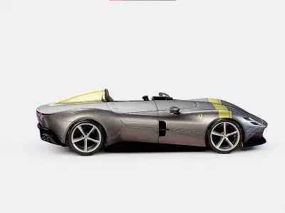 Ferrari Monza SP1 2019 3D model