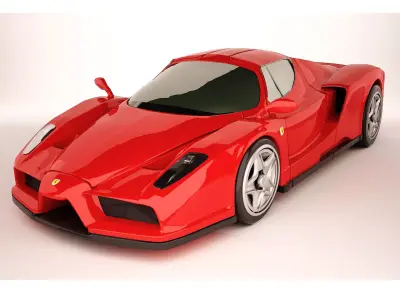 Ferrari Enzo Sport Car 3D model