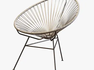 Domayne tee pee bed crate and barrel decoration 3D model