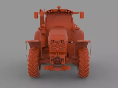 Deutz Fahr 7250 TTV 3D print model