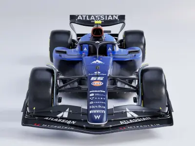 F1 2025 Williams FW47 Formula 1 Race Car Low-poly 3D model Low-poly 3D model