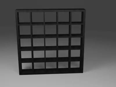 Wooden rack Free 3D model