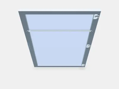 STRAUMEN Mirror door 1 Low-poly 3D model