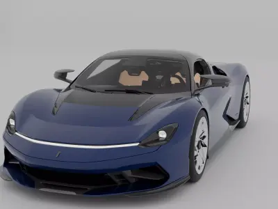 Pininfarina Battista 3D model