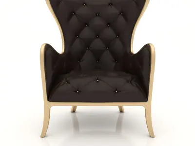 Interior Sofa Armchair 20 - For CNC and Interior 3D model